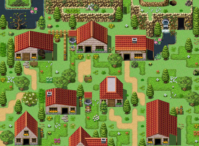 create custom parallax map for your rpg maker mv or mz game