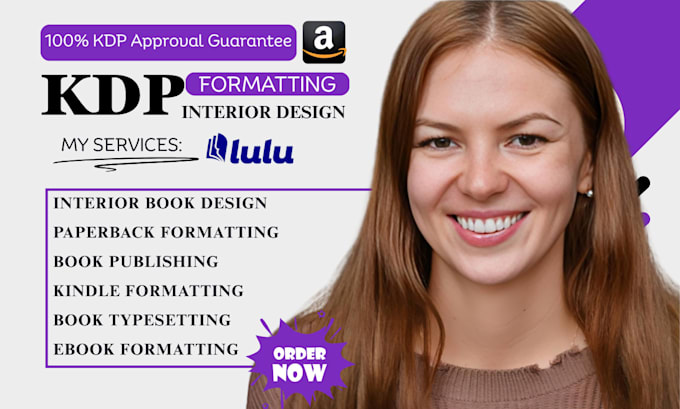 do interior kdp book layout design kindle formatting and paperback formatting