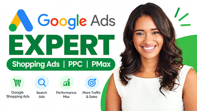 set up google ads, shopping ads and performance max campaigns