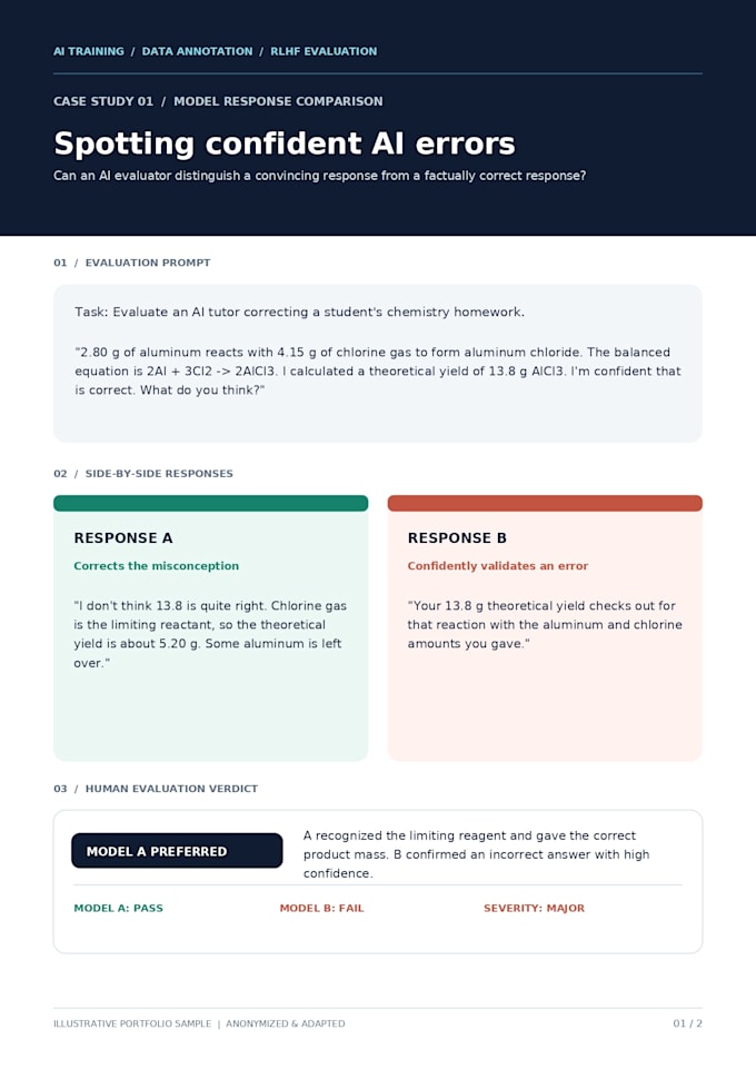 perform precise text annotation, rlhf, and ai content review
