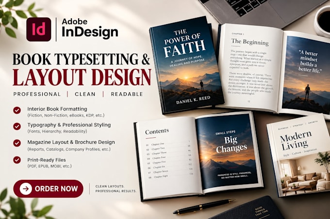 kindle book formatting book typesetting book layout ebook design for kdp upload