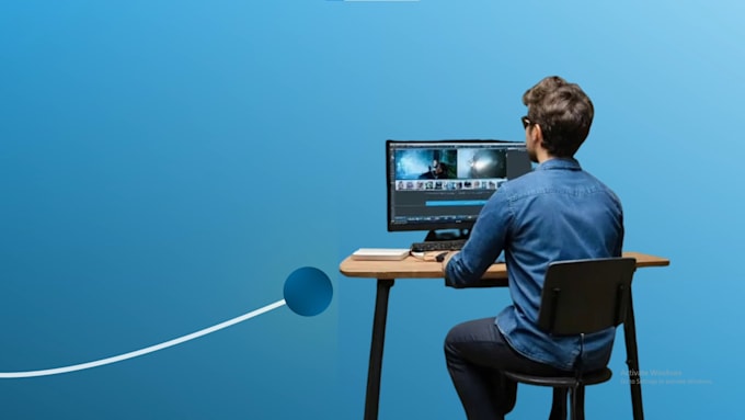 talking head video editing with motion graphics