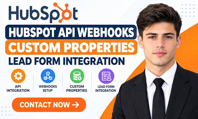 set hubspot API webhooks hubspot custom properties hubspot lead form integration