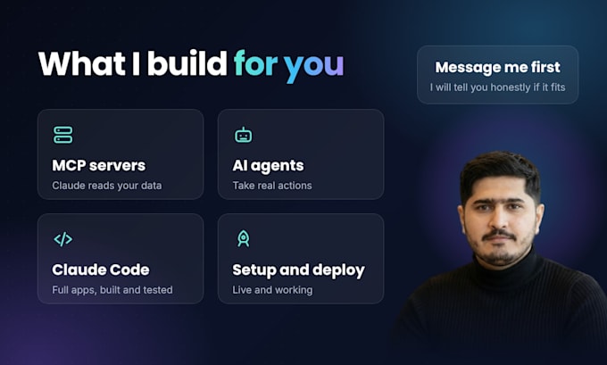 build ai agents, mcp servers and claude code apps