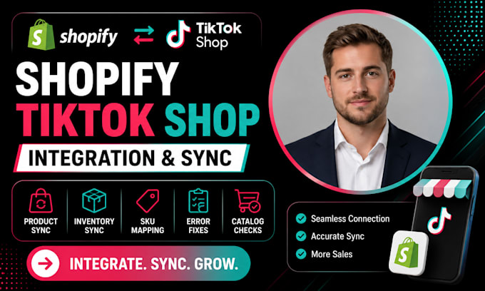 tiktok shopify, tiktok integration, product sync, inventory sync, shopify fix