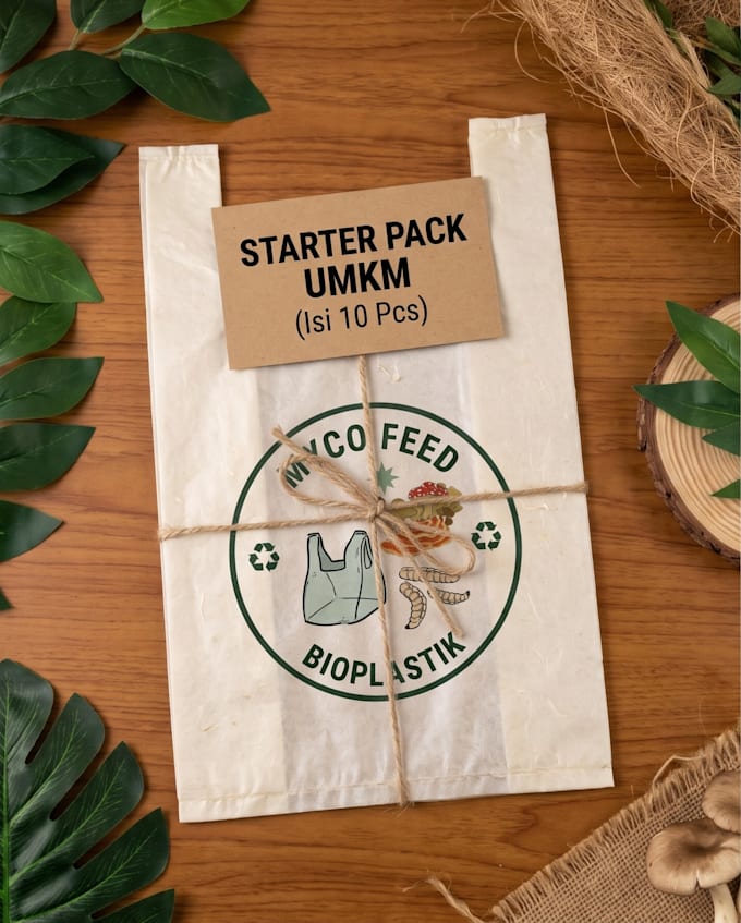 design eco friendly custom packaging and mycelium bioplastic