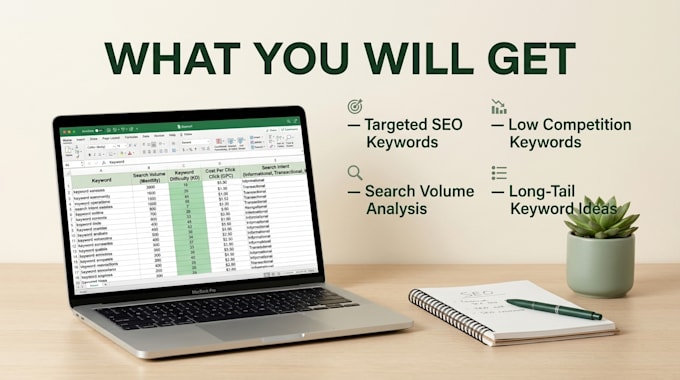 do professional SEO keyword research for your website