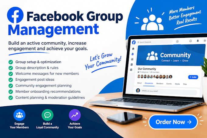 manage facebook group increase member engagement manage group
