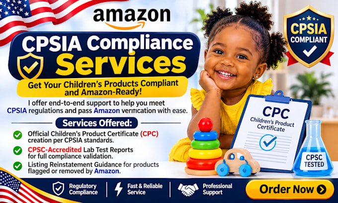provide amazon CPC certificates and cpsc accredited cpsia test reports