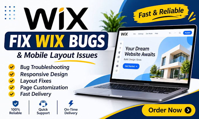 fix wix bugs and mobile layout issues