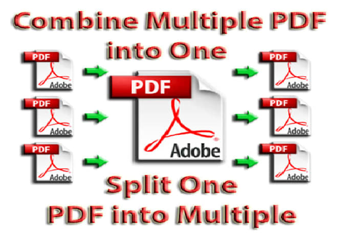 combine multiple PDF file into single or split into more