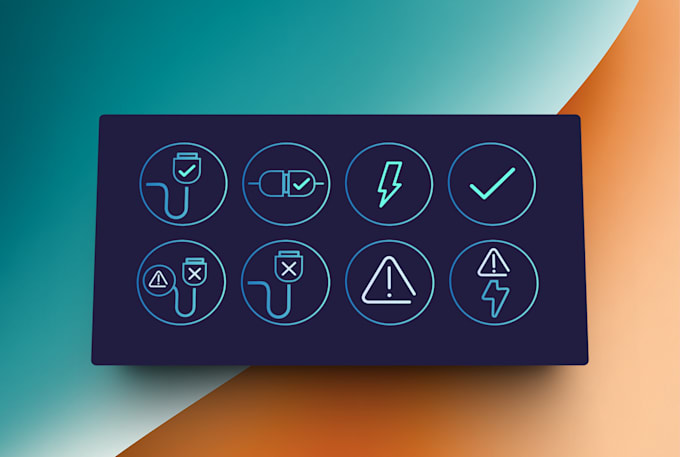 design beautiful and unique flat icons
