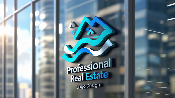 design professional and modern real estate logo for your brand