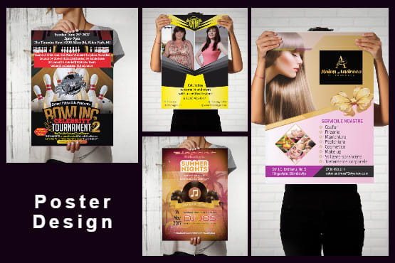 design your print ready and digital posters