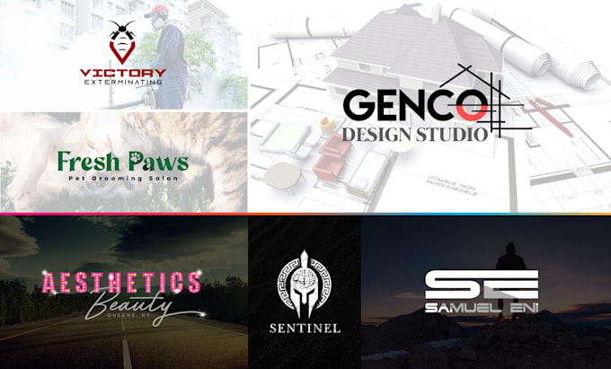 create a modern and minimalist logo design for your business