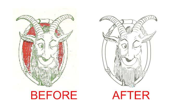 vectorize, redraw, trace, recreate logo