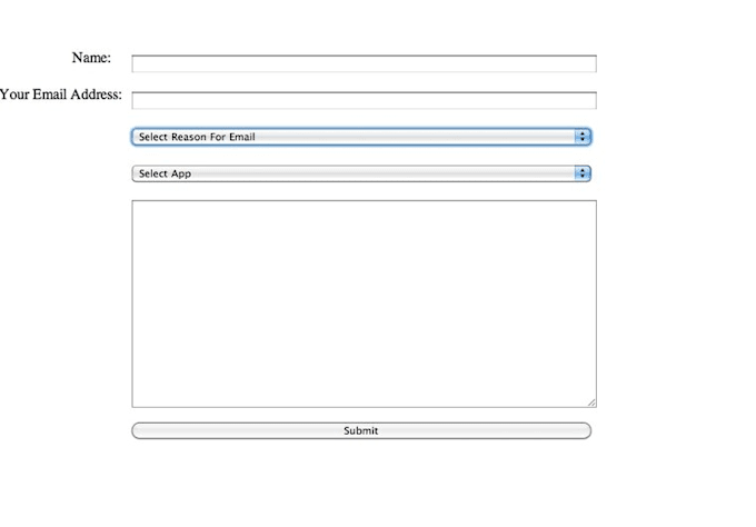 write a php contact me script for your website