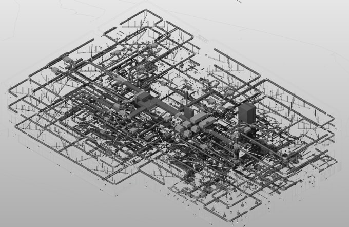 provide revit mep modeling electrical, plumbing and mechanical