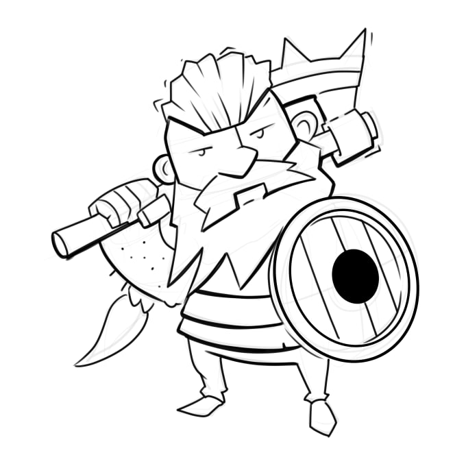 Draw a character illustration in different styles by Dr demus 33 Fiverr