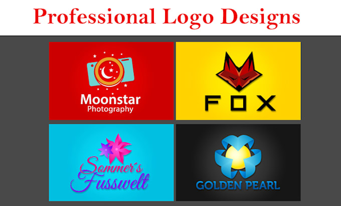 design a unique professional logo for your business or brand