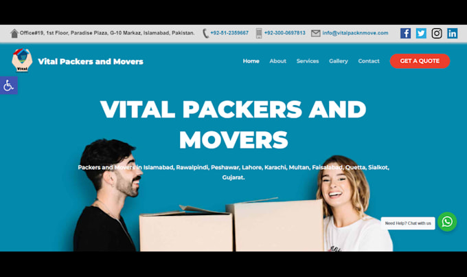 design and develop wordpress or joomla website
