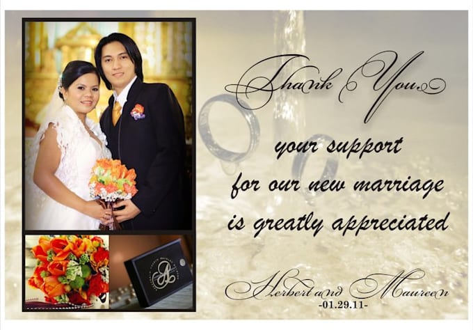 make you a thank you card