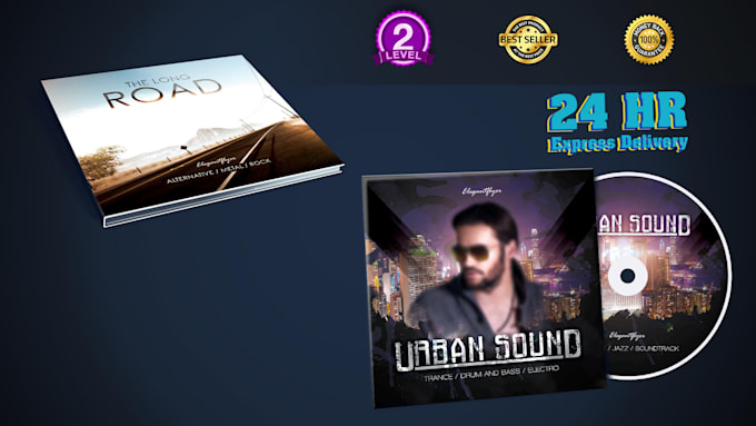 design an eyecatching cd album cover
