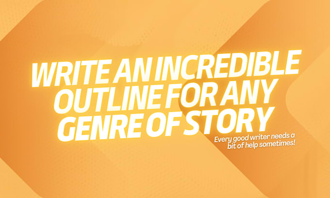 outline your book, novel, or fiction series