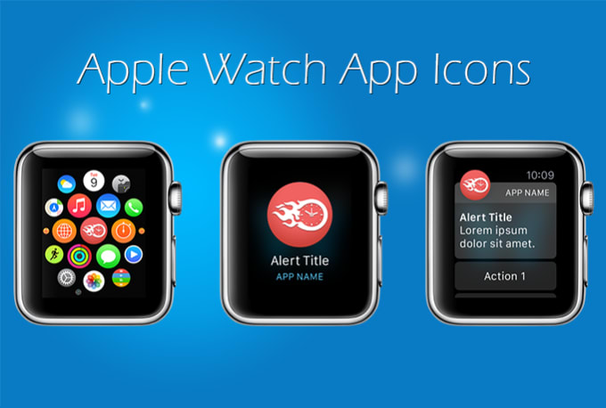 create apple watch icon watchos