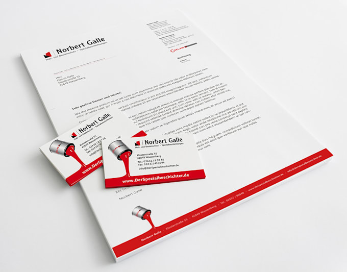 create a  clean  letterhead, print ready