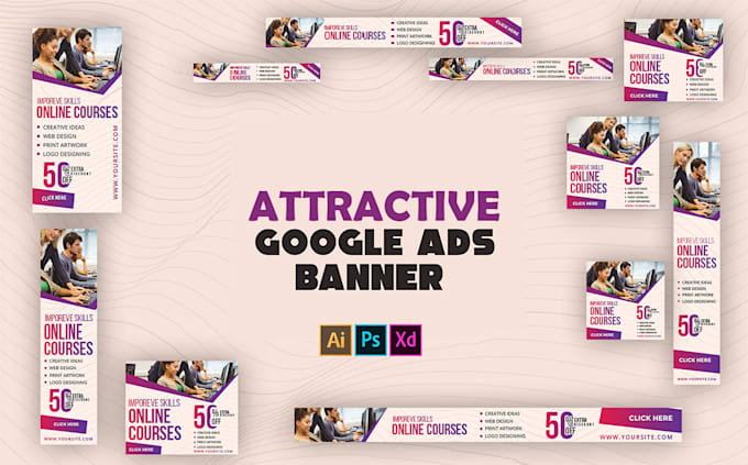 design attractive headers covers banners and avatar for you