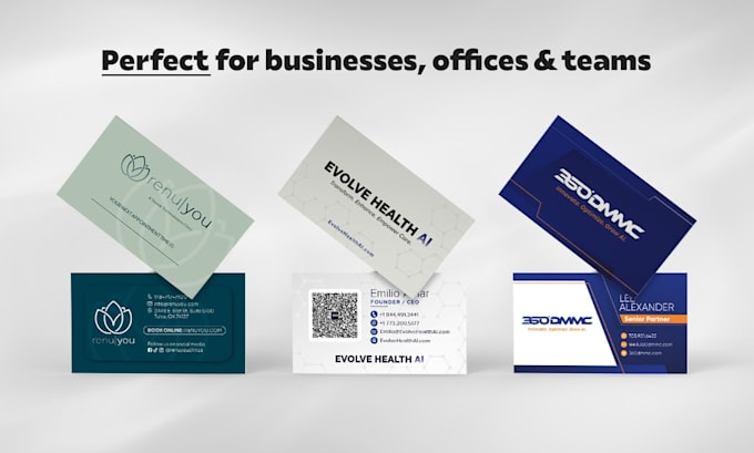 design a professional business card for your brand