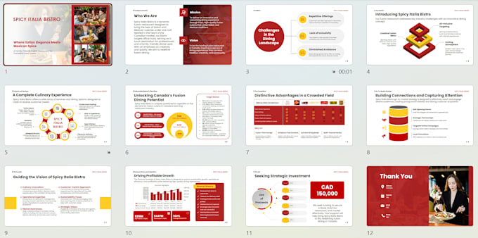 prepare an investor ready pitch deck and business plan