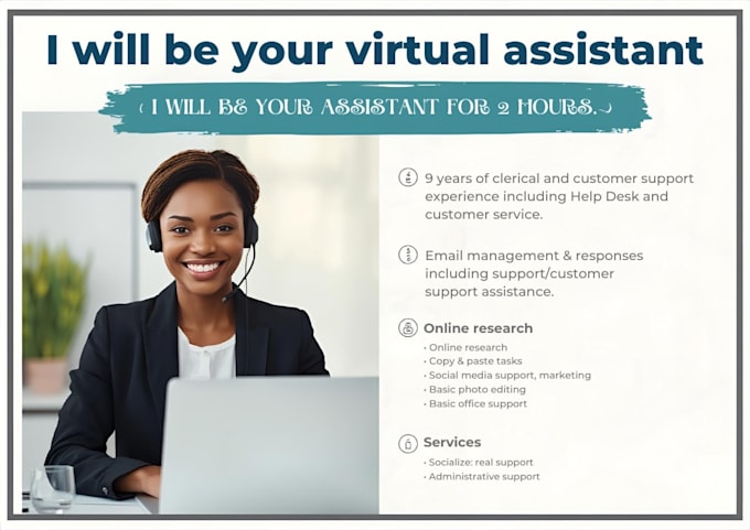 be your reliable virtual assistant for administrative tasks