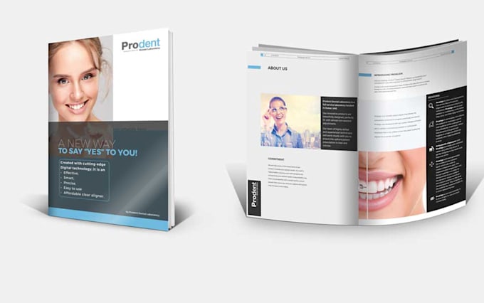 design a premium product catalogue, magazine layout, or brochure