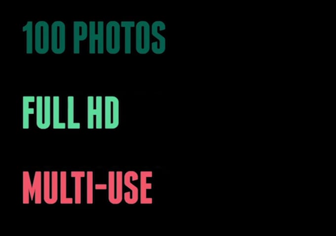 create awesome mosaic photo reveal video