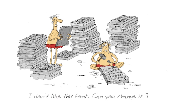 draw professional funny cartoon