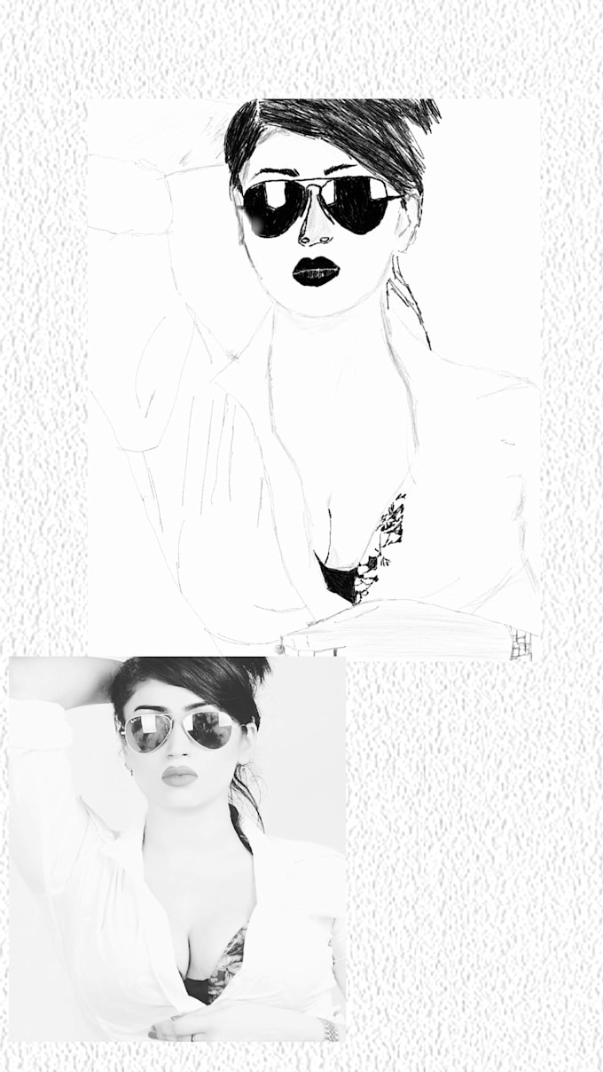 make your cartoon caricature or sketch from your photo