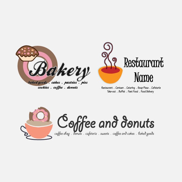 create a logo for a restaurant, food, pub