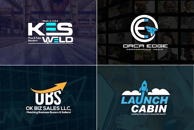 do minimalist, business logo design with full branding kit