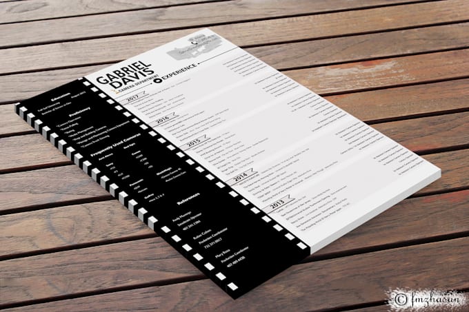design your resume, CV, portfolio just the way you want it