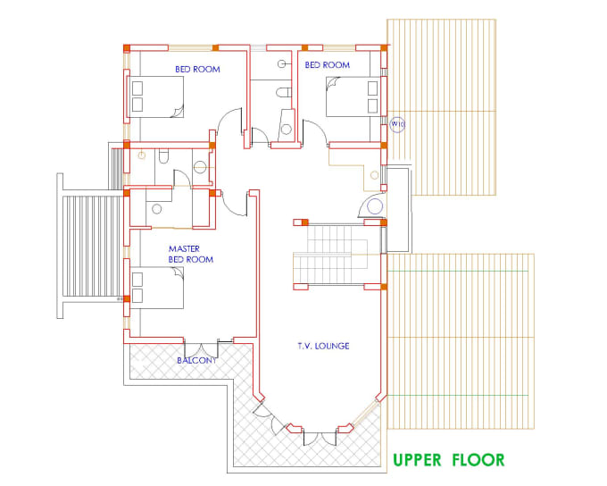 create floor plans in auto cad from sketches, image or pdf