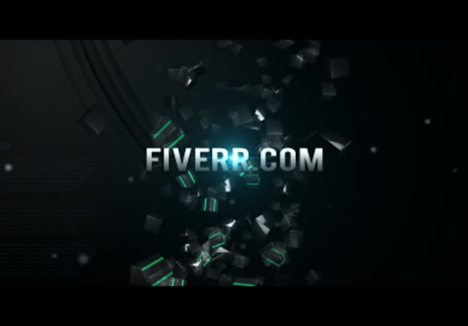 make this impressive TECHNO text motion graphics video