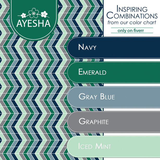 Create custom color scheme for your brand or project by Ayeshayaseen