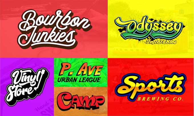 design custom typography, lettering, hand drawn text font logo