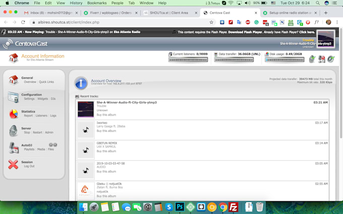 setup online radio station and teach you operating