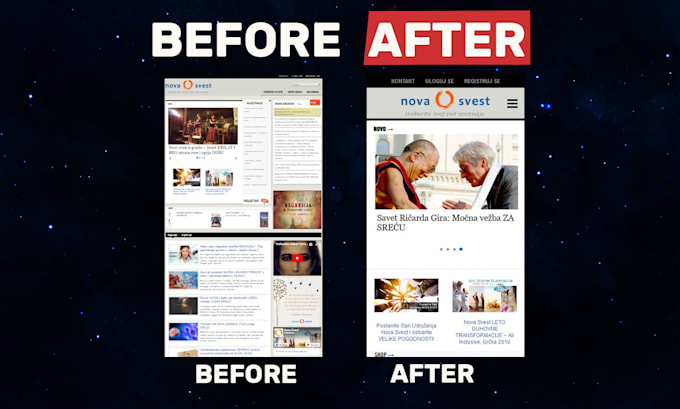 fix your website responsive design and make it perfect and mobile friendly