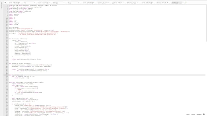 create robust python scripting and browser automation bots
