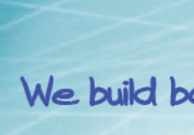 create a header for your website or blog