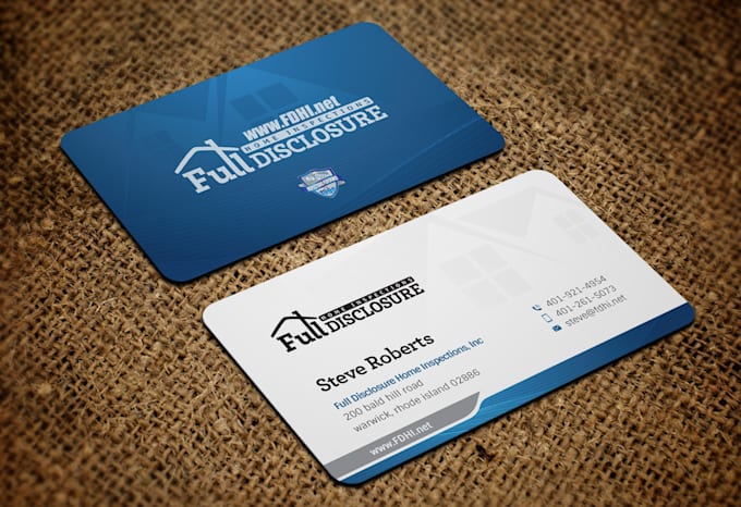 business card design and brand identy